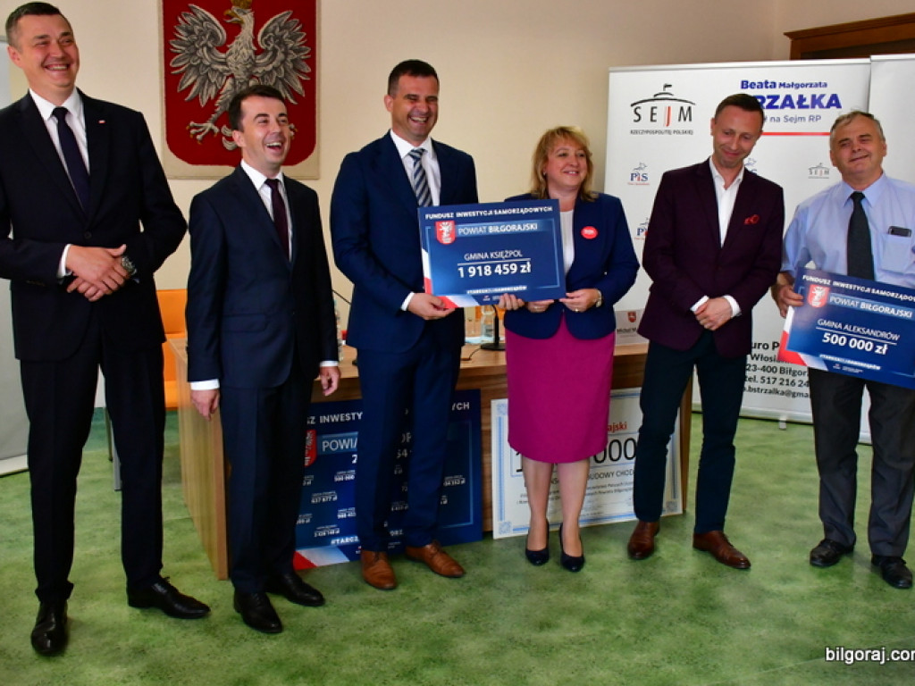 23,5 mln zł dla samorządów powiatu biłgorajskiego. To środki w ramach wsparcia z tarczy antykryzysowej 4.0 (FOTO, VIDEO)
