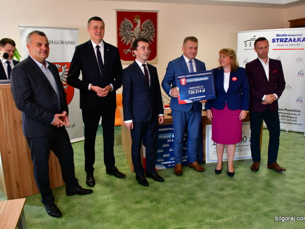 23,5 mln zł dla samorządów powiatu biłgorajskiego. To środki w ramach wsparcia z tarczy antykryzysowej 4.0 (FOTO, VIDEO)