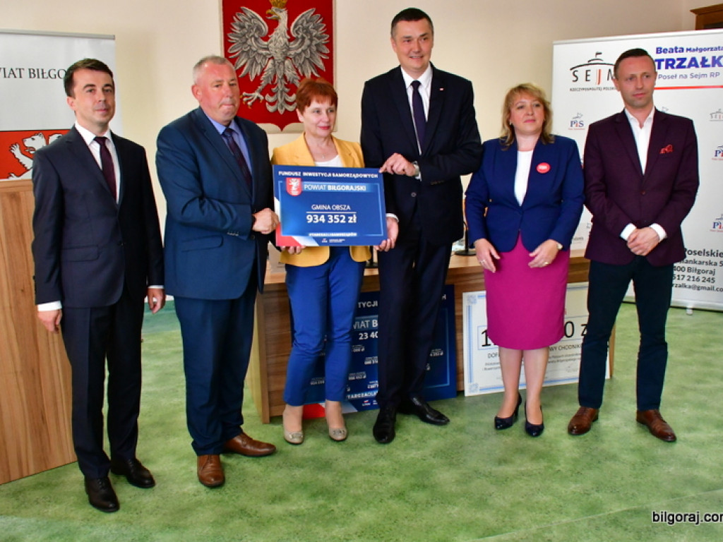 23,5 mln zł dla samorządów powiatu biłgorajskiego. To środki w ramach wsparcia z tarczy antykryzysowej 4.0 (FOTO, VIDEO)
