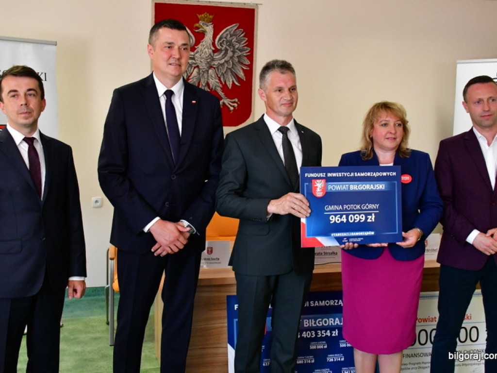 23,5 mln zł dla samorządów powiatu biłgorajskiego. To środki w ramach wsparcia z tarczy antykryzysowej 4.0 (FOTO, VIDEO)