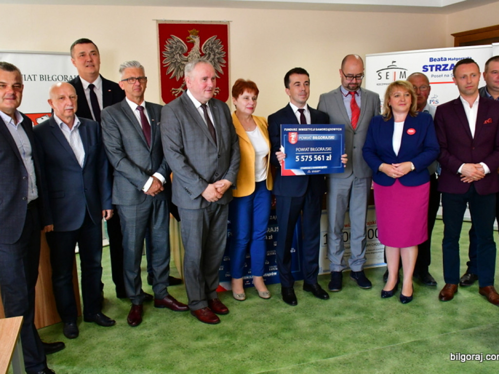23,5 mln zł dla samorządów powiatu biłgorajskiego. To środki w ramach wsparcia z tarczy antykryzysowej 4.0 (FOTO, VIDEO)