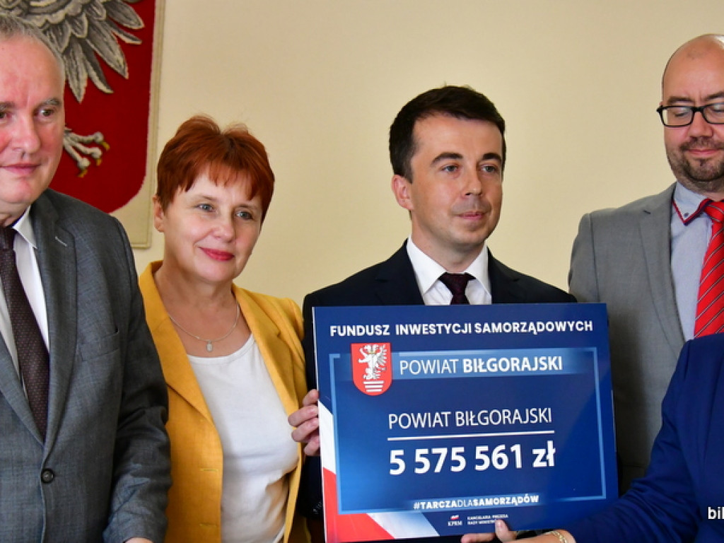 23,5 mln zł dla samorządów powiatu biłgorajskiego. To środki w ramach wsparcia z tarczy antykryzysowej 4.0 (FOTO, VIDEO)