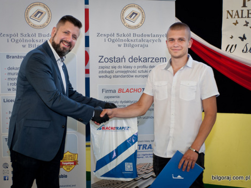 Wyróżnienia dla młodych dekarzy z ZSBiO (FOTO)