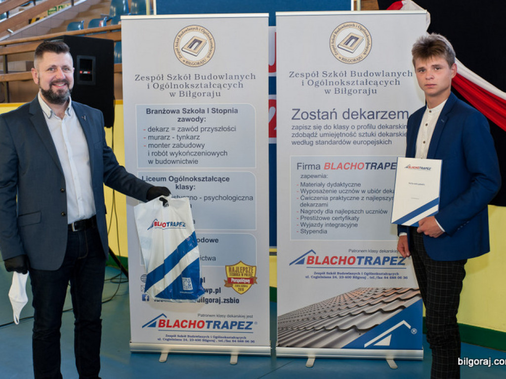 Wyróżnienia dla młodych dekarzy z ZSBiO (FOTO)