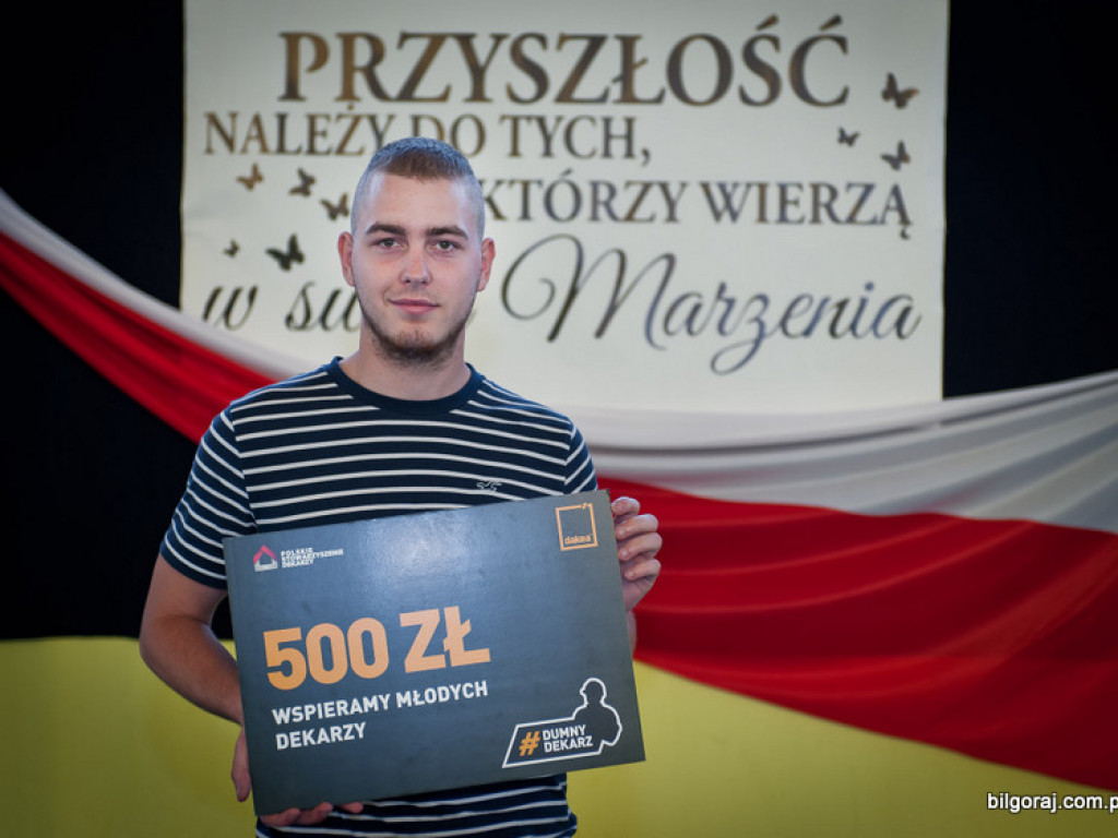Wyróżnienia dla młodych dekarzy z ZSBiO (FOTO)