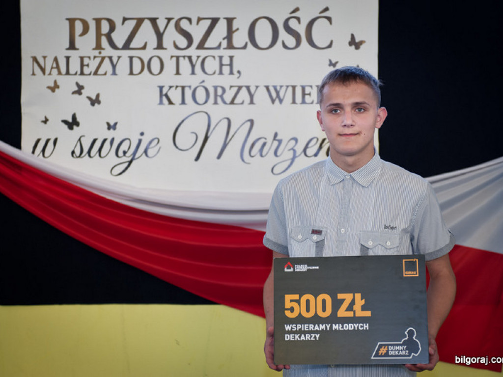 Wyróżnienia dla młodych dekarzy z ZSBiO (FOTO)