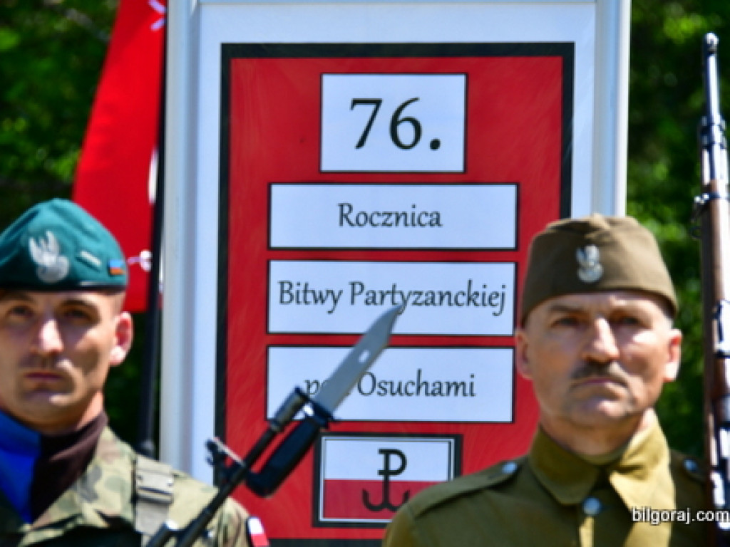 Osuchy 2020. Uroczystości ku czci polskich partyzantów poległych w Bitwie pod Sopotem (FOTO)
