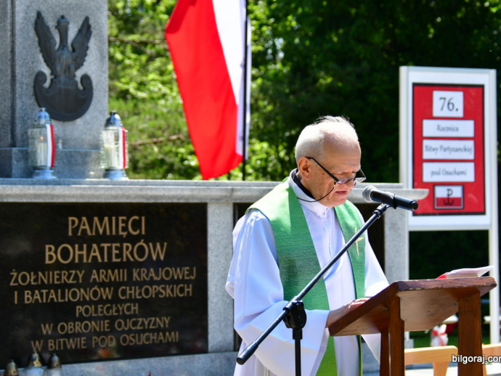 Osuchy 2020. Uroczystości ku czci polskich partyzantów poległych w Bitwie pod Sopotem (FOTO)