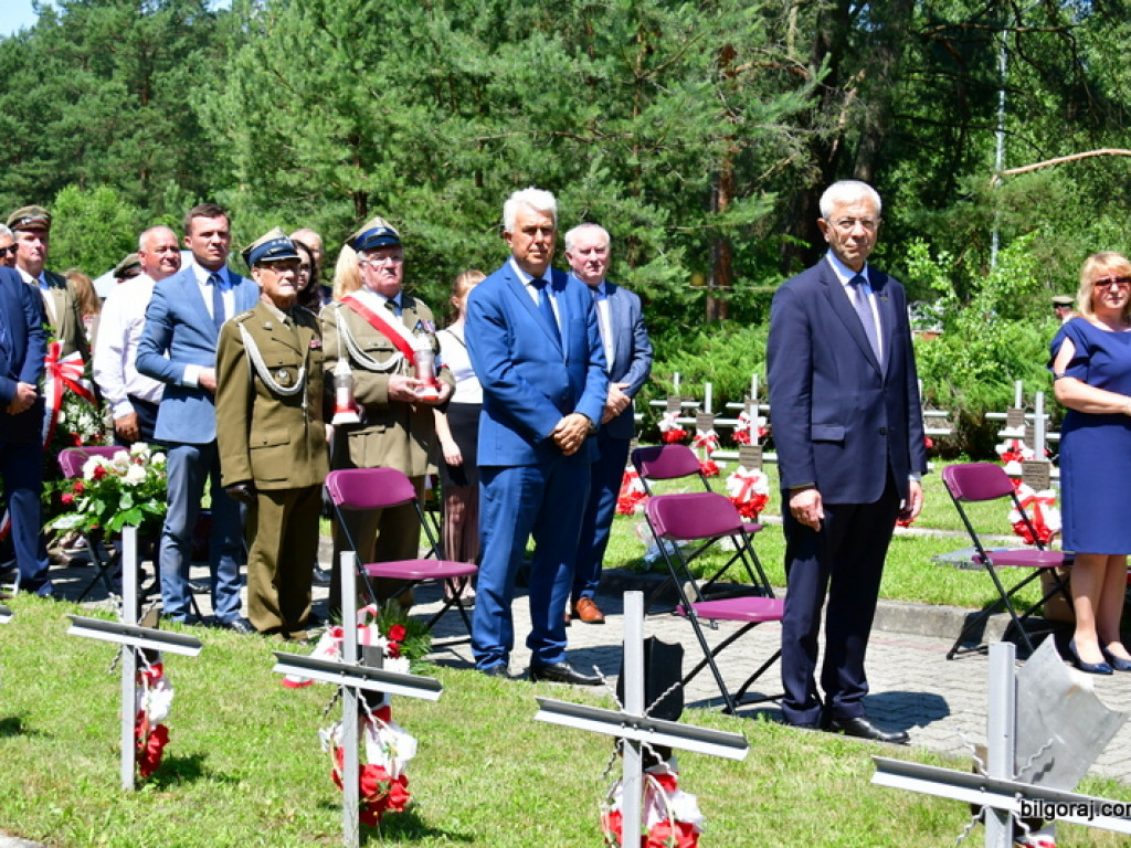 Osuchy 2020. Uroczystości ku czci polskich partyzantów poległych w Bitwie pod Sopotem (FOTO)