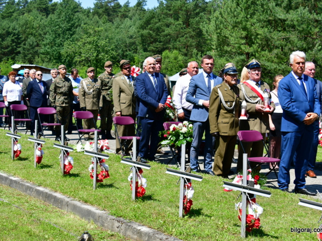 Osuchy 2020. Uroczystości ku czci polskich partyzantów poległych w Bitwie pod Sopotem (FOTO)