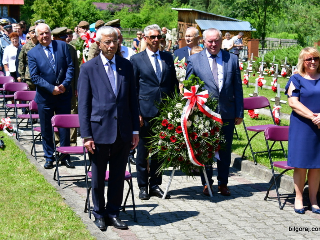 Osuchy 2020. Uroczystości ku czci polskich partyzantów poległych w Bitwie pod Sopotem (FOTO)