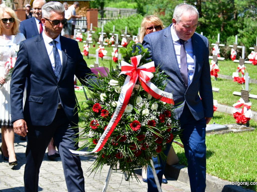 Osuchy 2020. Uroczystości ku czci polskich partyzantów poległych w Bitwie pod Sopotem (FOTO)
