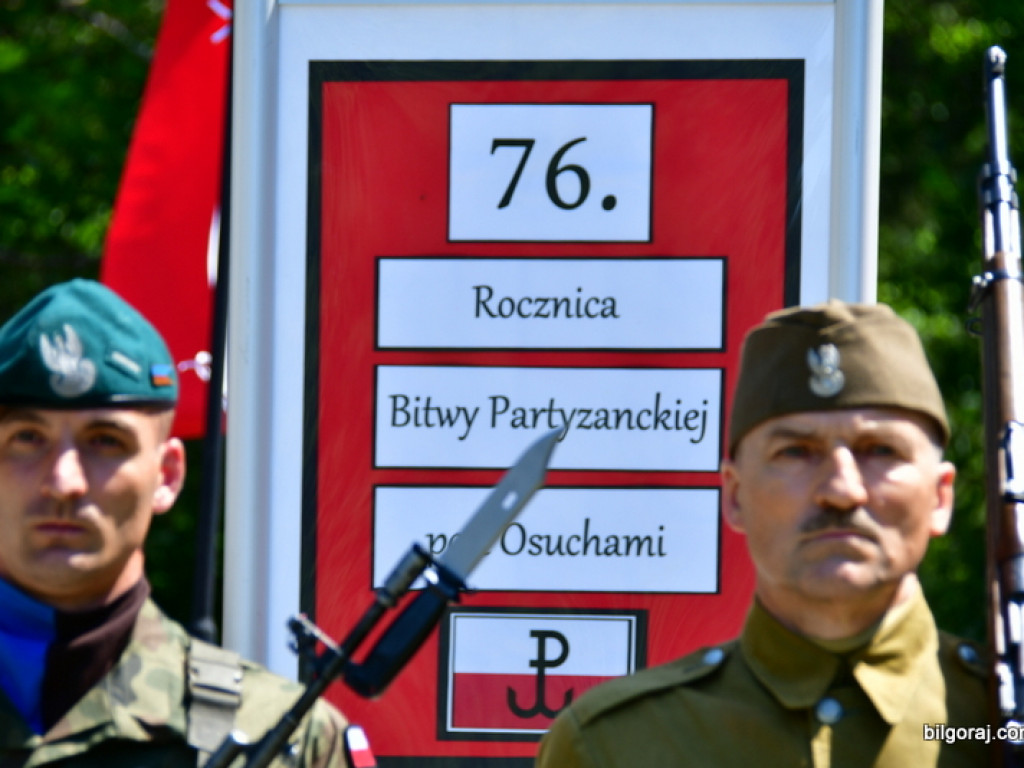 Osuchy 2020. Uroczystości ku czci polskich partyzantów poległych w Bitwie pod Sopotem (FOTO)