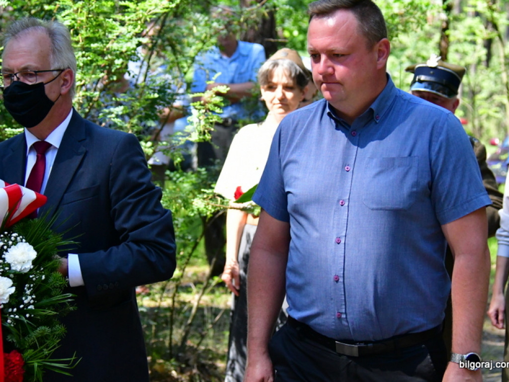 Mord partyzantów na Rapach k/Biłgoraja. Mieszkańcy powiatu oddali cześć żołnierzom AK i BCh (FOTO)