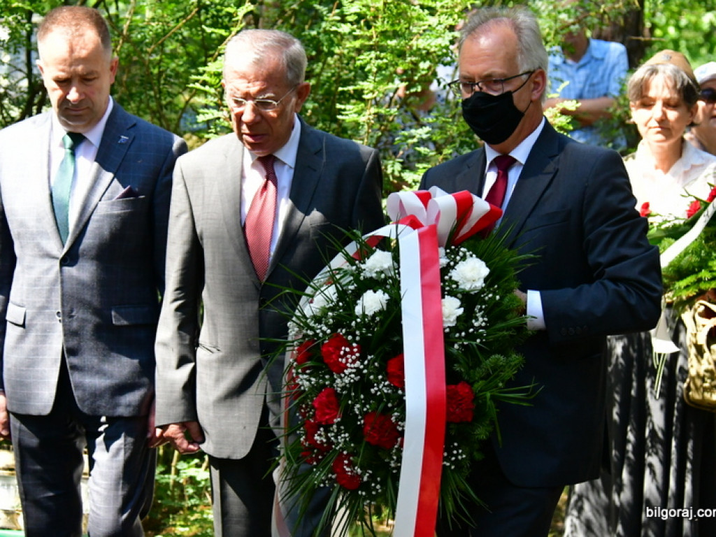 Mord partyzantów na Rapach k/Biłgoraja. Mieszkańcy powiatu oddali cześć żołnierzom AK i BCh (FOTO)