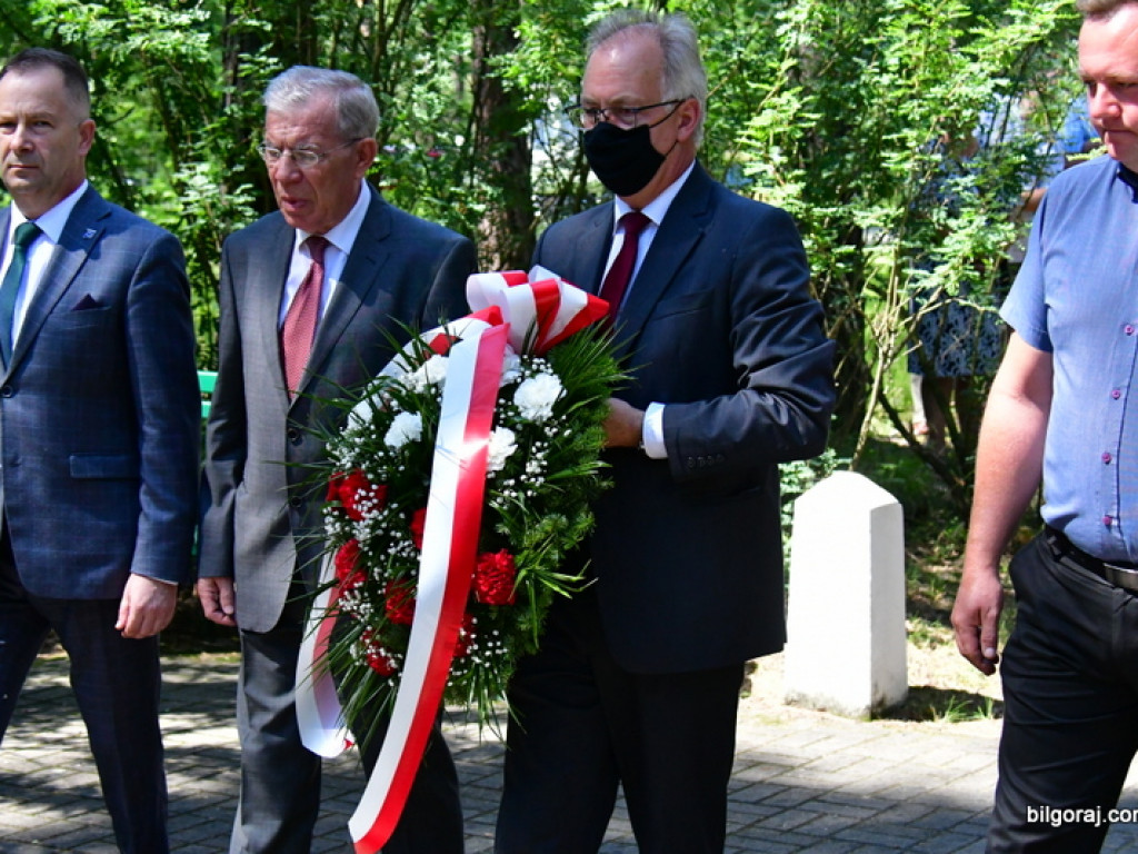 Mord partyzantów na Rapach k/Biłgoraja. Mieszkańcy powiatu oddali cześć żołnierzom AK i BCh (FOTO)