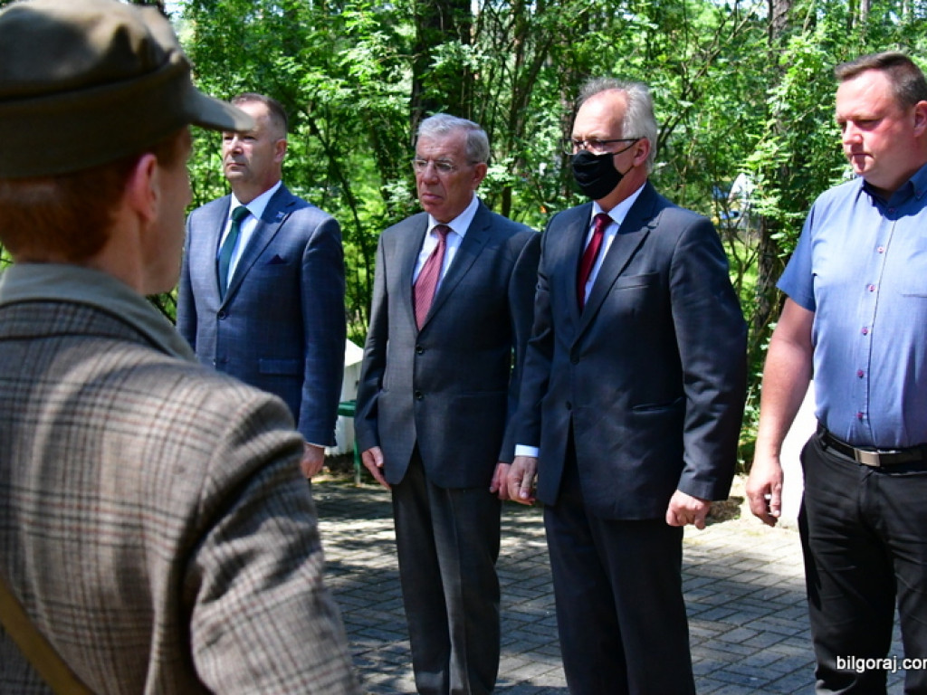 Mord partyzantów na Rapach k/Biłgoraja. Mieszkańcy powiatu oddali cześć żołnierzom AK i BCh (FOTO)