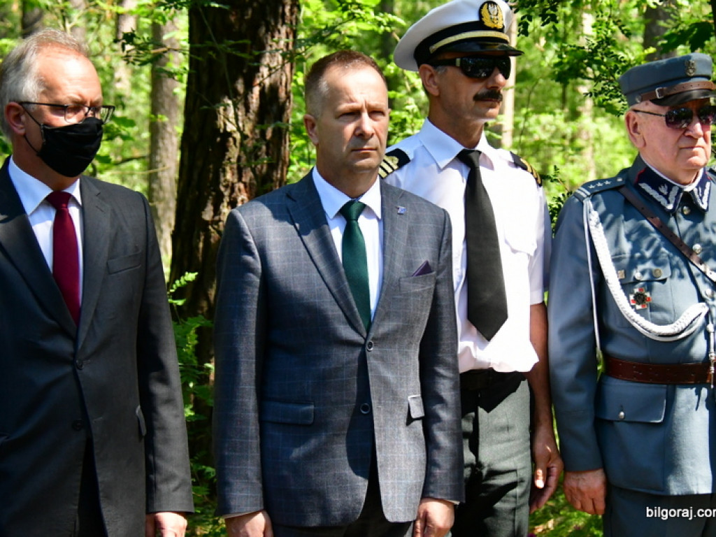 Mord partyzantów na Rapach k/Biłgoraja. Mieszkańcy powiatu oddali cześć żołnierzom AK i BCh (FOTO)