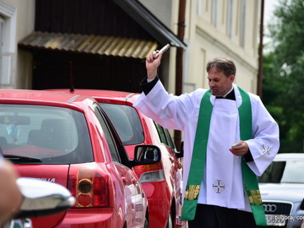 Błogosławieństwo kierowców i pojazdów w związku ze wspomnieniem św. Krzysztofa (FOTO)