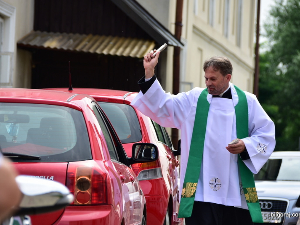 Błogosławieństwo kierowców i pojazdów w związku ze wspomnieniem św. Krzysztofa (FOTO)