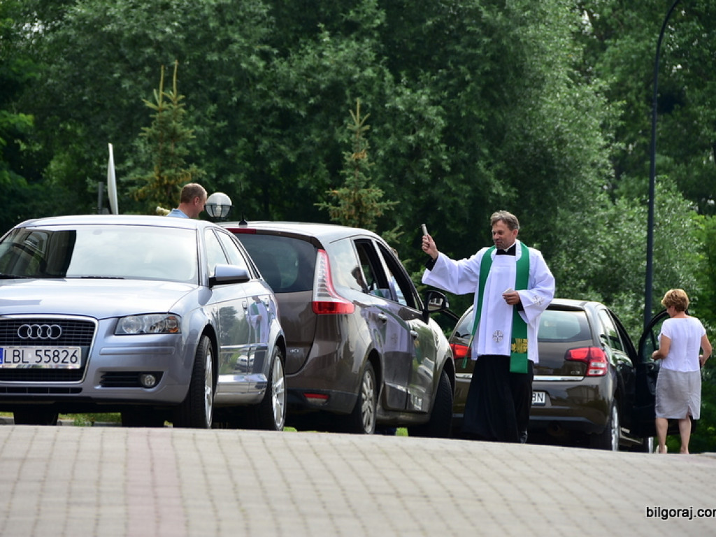 Błogosławieństwo kierowców i pojazdów w związku ze wspomnieniem św. Krzysztofa (FOTO)
