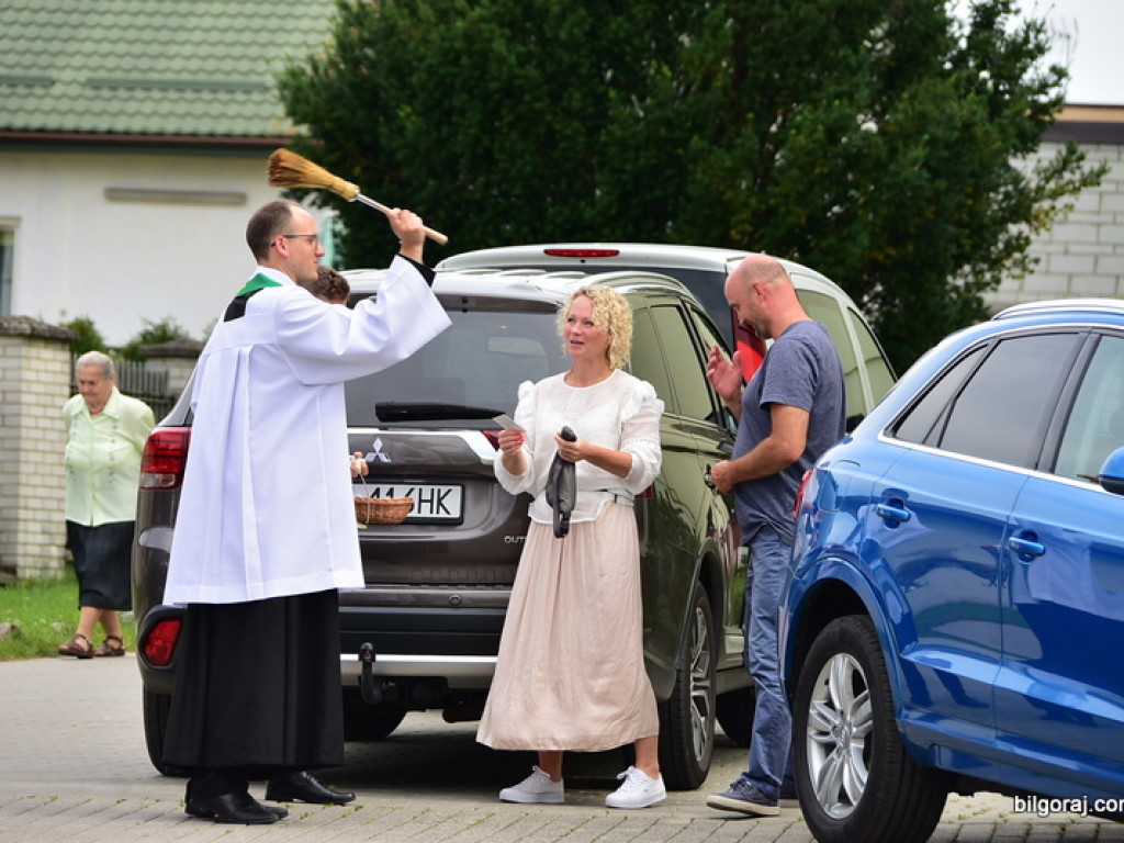 Błogosławieństwo kierowców i pojazdów w związku ze wspomnieniem św. Krzysztofa (FOTO)