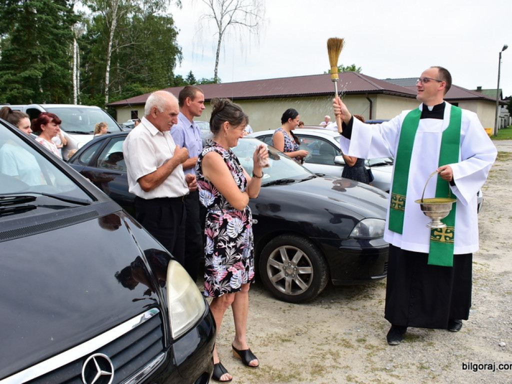 Błogosławieństwo kierowców i pojazdów w związku ze wspomnieniem św. Krzysztofa (FOTO)