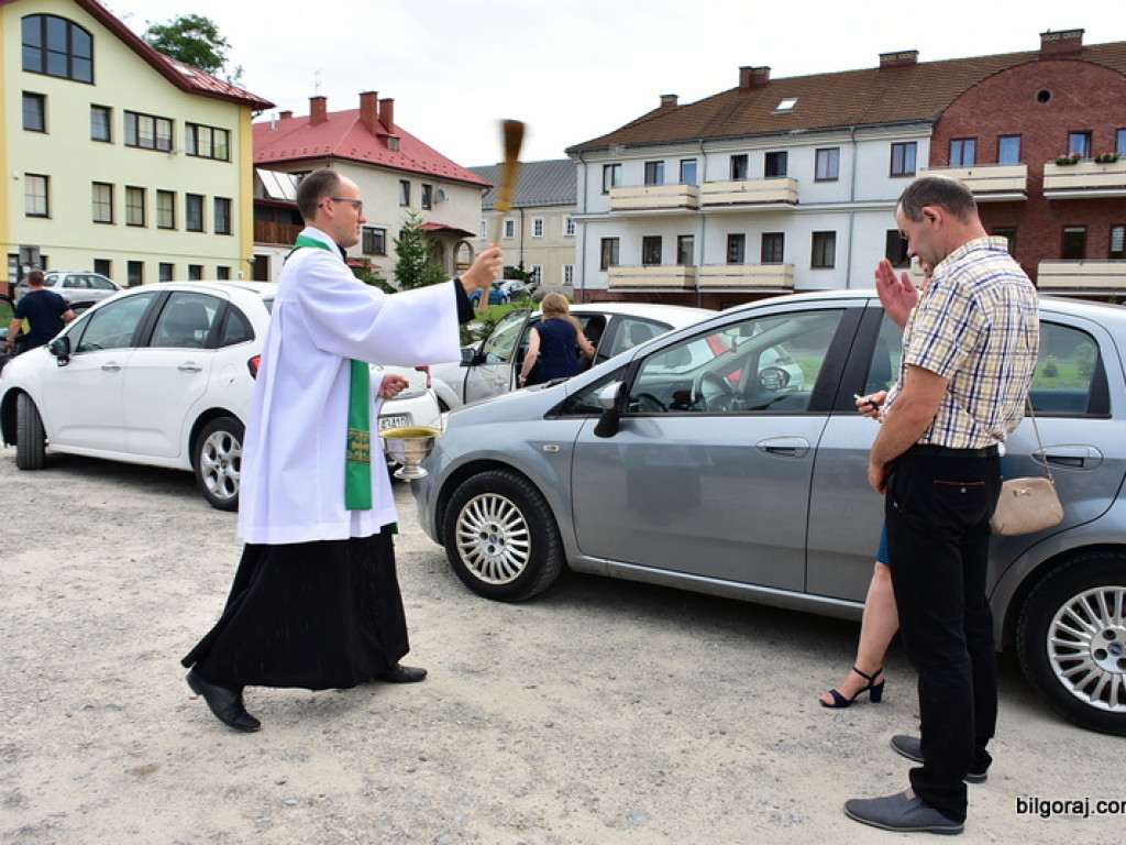 Błogosławieństwo kierowców i pojazdów w związku ze wspomnieniem św. Krzysztofa (FOTO)