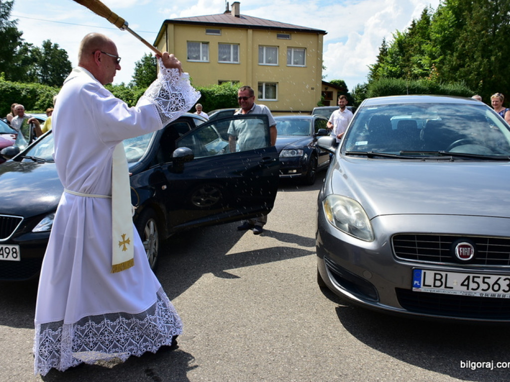 Błogosławieństwo kierowców i pojazdów w związku ze wspomnieniem św. Krzysztofa (FOTO)