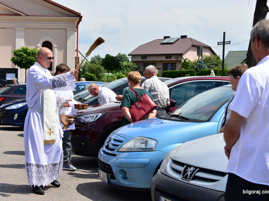 Błogosławieństwo kierowców i pojazdów w związku ze wspomnieniem św. Krzysztofa (FOTO)