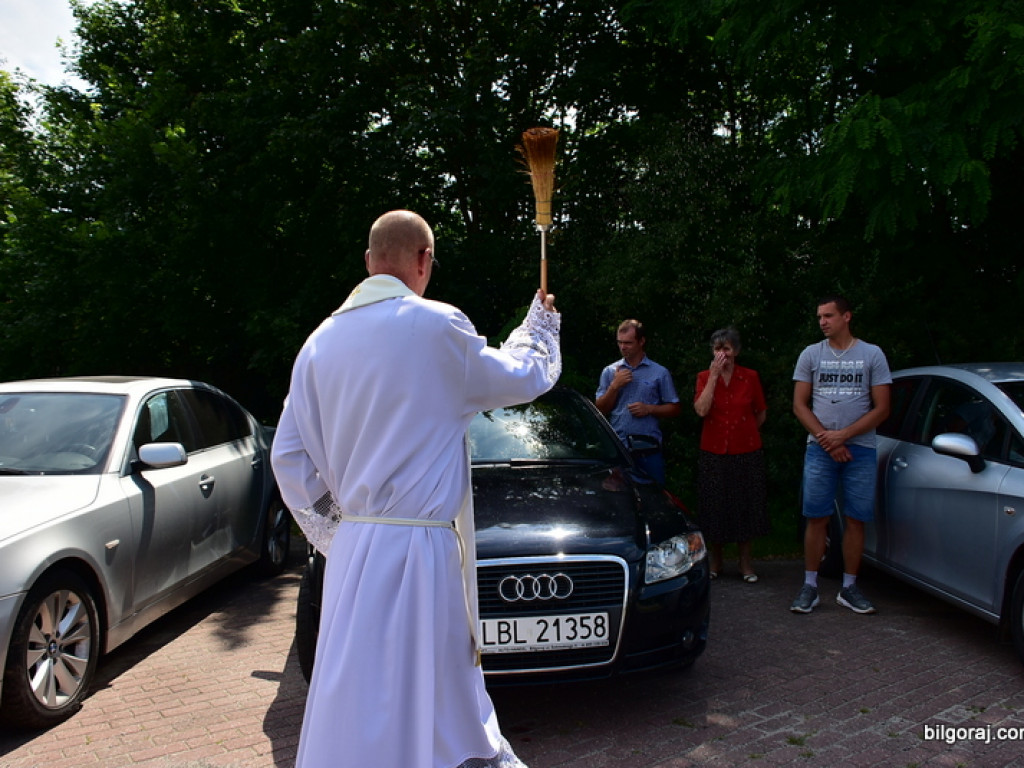 Błogosławieństwo kierowców i pojazdów w związku ze wspomnieniem św. Krzysztofa (FOTO)
