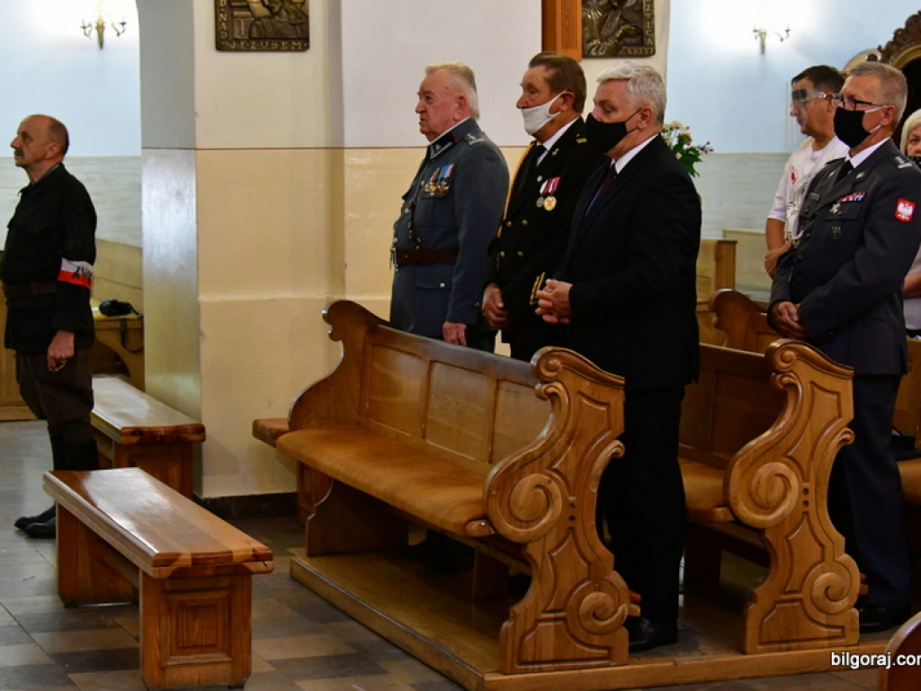 Biłgorajanie uczcili 76. rocznicę Powstania Warszawskiego (FOTO)