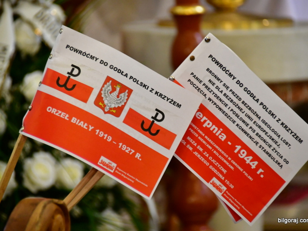 Biłgorajanie uczcili 76. rocznicę Powstania Warszawskiego (FOTO)