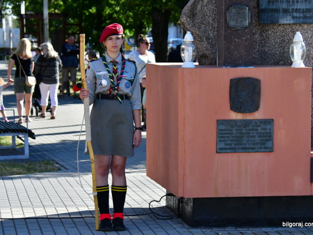 Biłgorajanie uczcili 76. rocznicę Powstania Warszawskiego (FOTO)