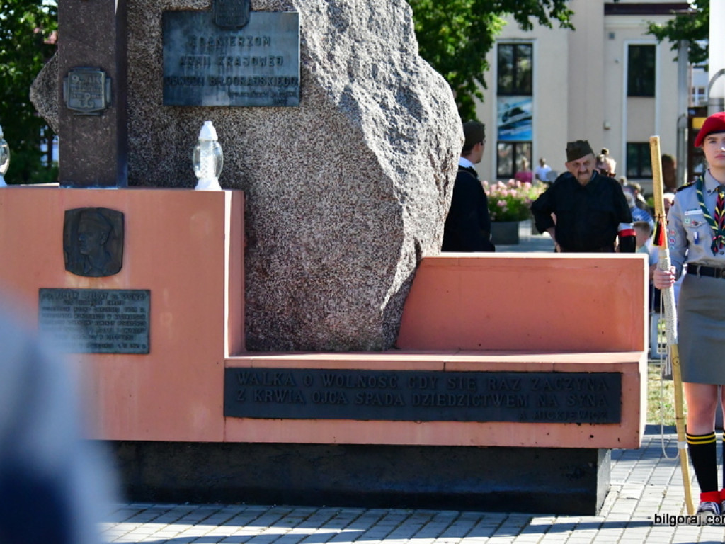 Biłgorajanie uczcili 76. rocznicę Powstania Warszawskiego (FOTO)