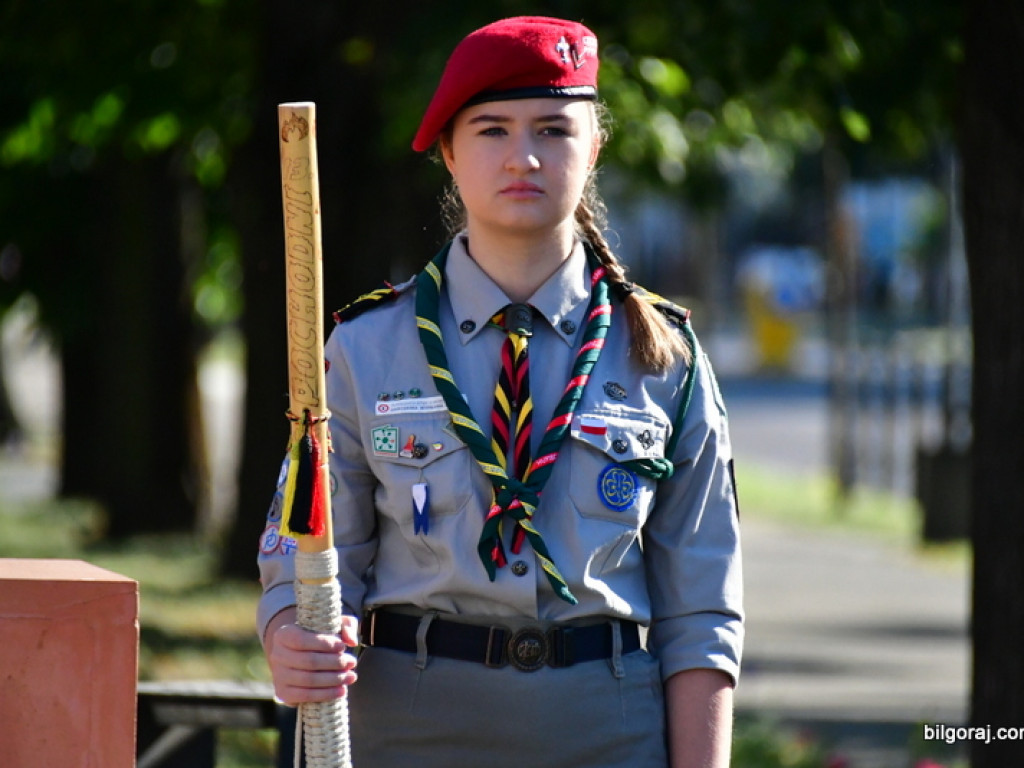 Biłgorajanie uczcili 76. rocznicę Powstania Warszawskiego (FOTO)