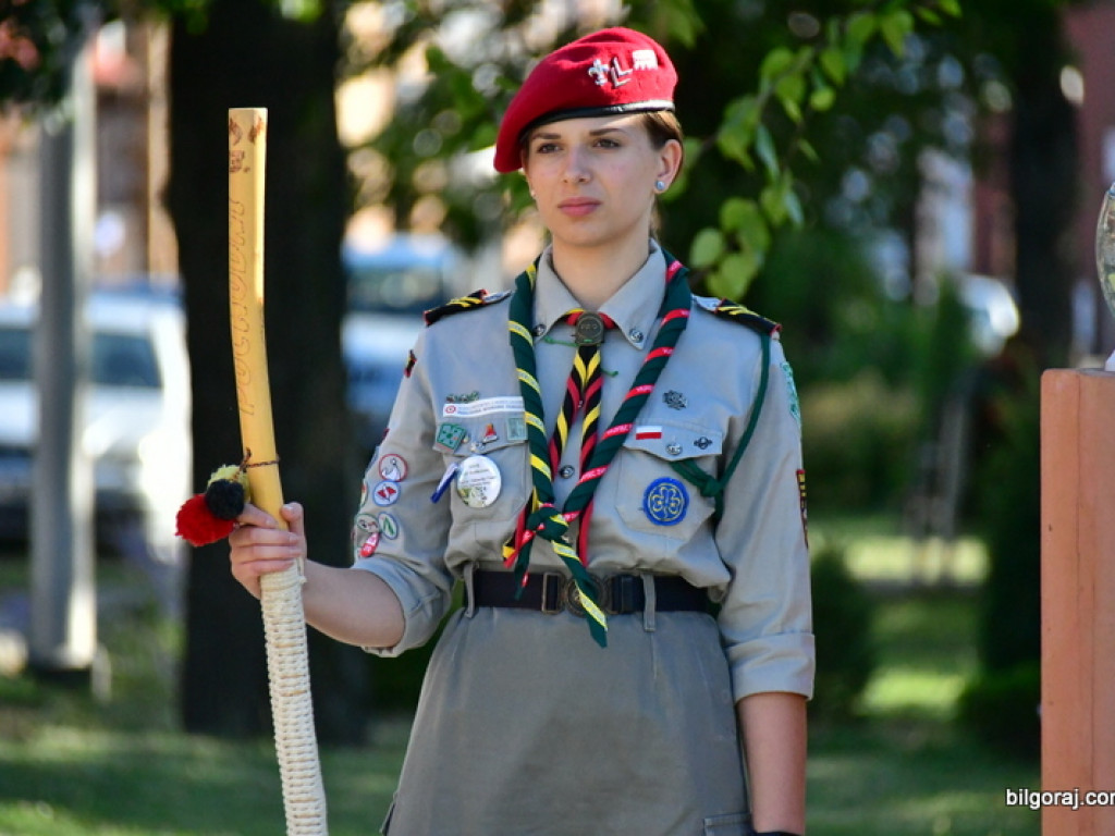 Biłgorajanie uczcili 76. rocznicę Powstania Warszawskiego (FOTO)
