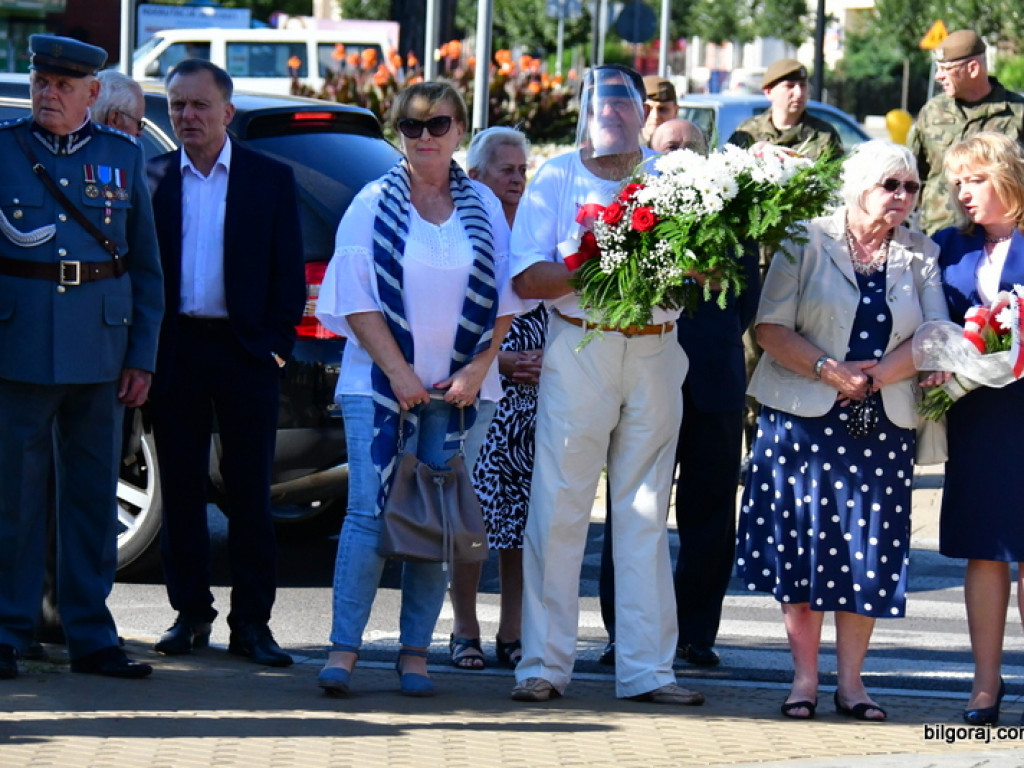 Biłgorajanie uczcili 76. rocznicę Powstania Warszawskiego (FOTO)