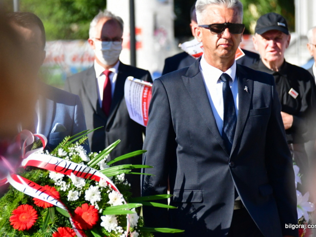 Biłgorajanie uczcili 76. rocznicę Powstania Warszawskiego (FOTO)
