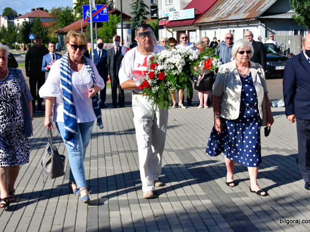 Biłgorajanie uczcili 76. rocznicę Powstania Warszawskiego (FOTO)