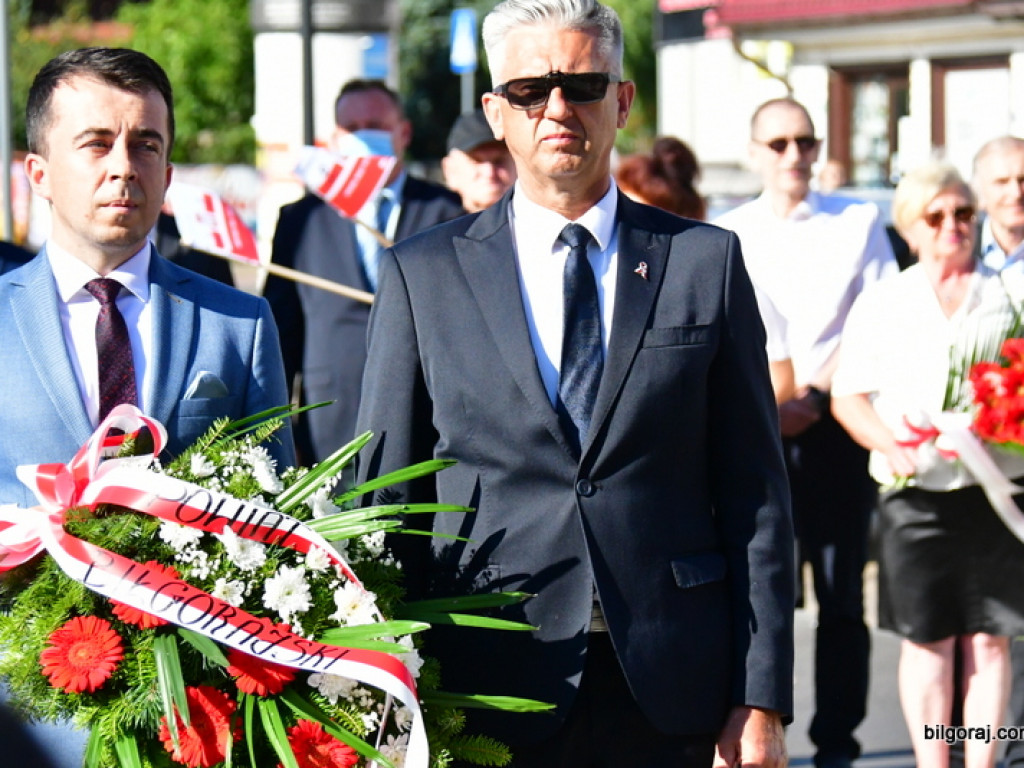 Biłgorajanie uczcili 76. rocznicę Powstania Warszawskiego (FOTO)