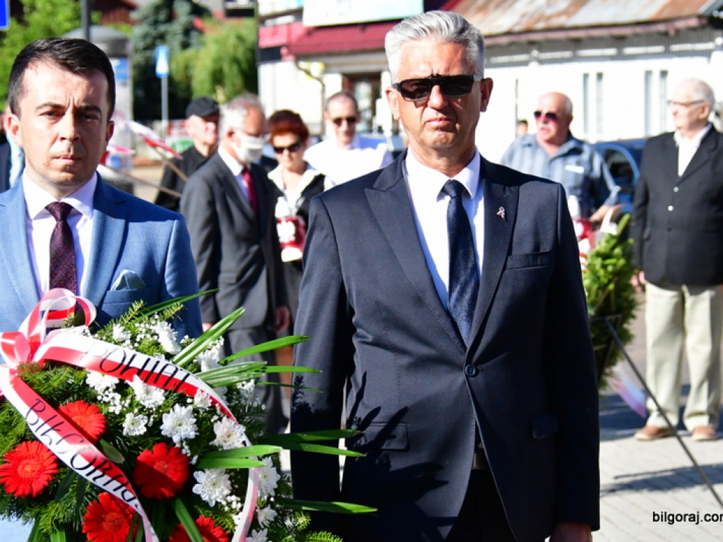 Biłgorajanie uczcili 76. rocznicę Powstania Warszawskiego (FOTO)