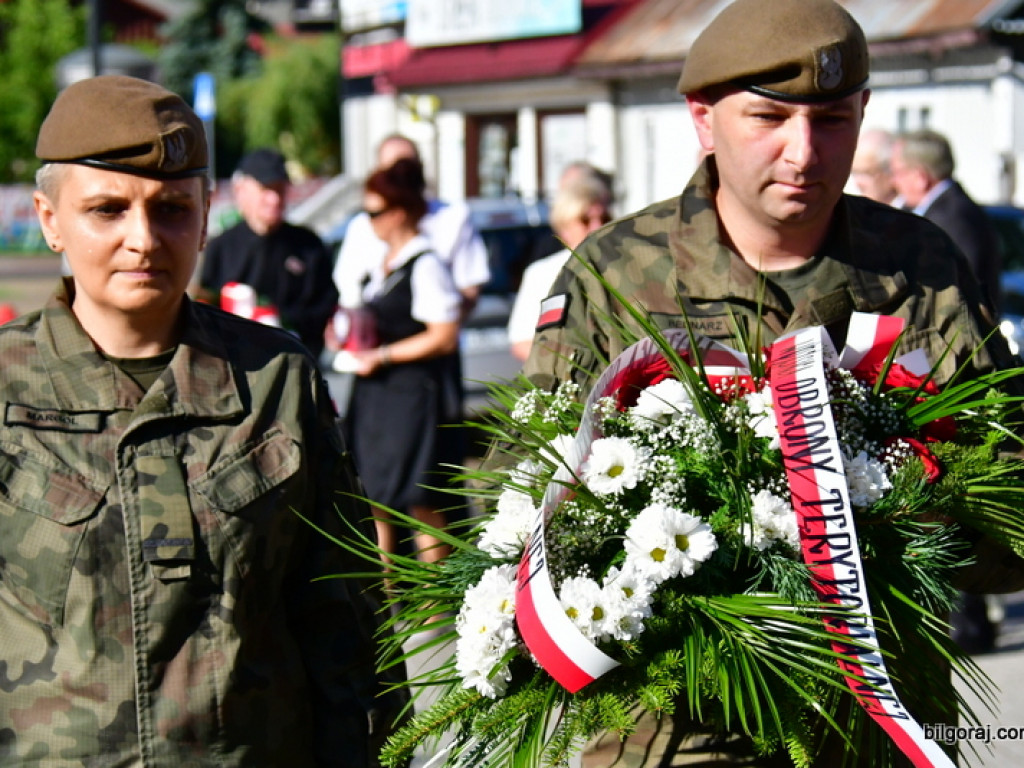 Biłgorajanie uczcili 76. rocznicę Powstania Warszawskiego (FOTO)