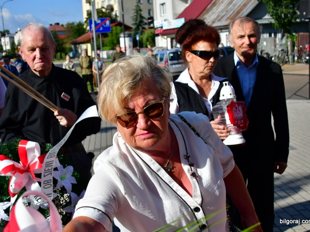 Biłgorajanie uczcili 76. rocznicę Powstania Warszawskiego (FOTO)
