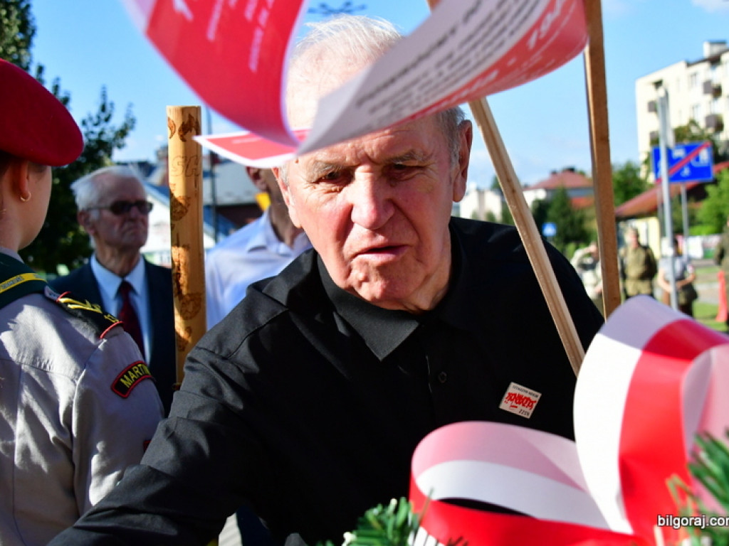 Biłgorajanie uczcili 76. rocznicę Powstania Warszawskiego (FOTO)