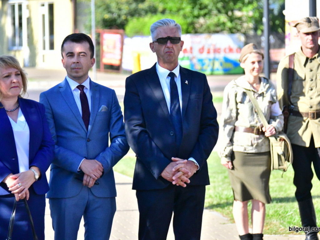 Biłgorajanie uczcili 76. rocznicę Powstania Warszawskiego (FOTO)