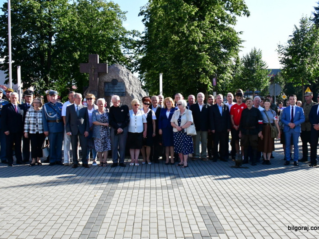 Biłgorajanie uczcili 76. rocznicę Powstania Warszawskiego (FOTO)
