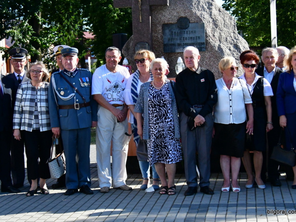 Biłgorajanie uczcili 76. rocznicę Powstania Warszawskiego (FOTO)