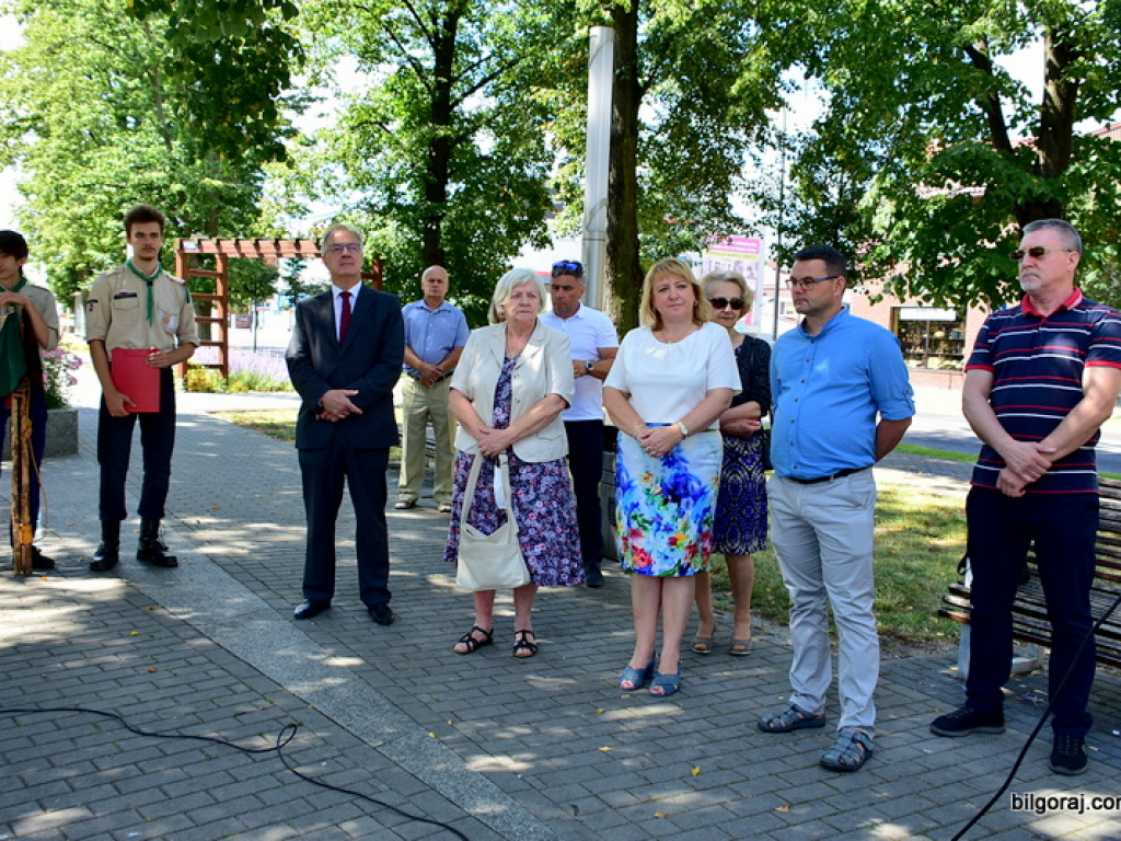 265. rocznica urodzin generała Dąbrowskiego i 200-lecie wystawienia mu w Biłgoraju pamiątkowej tablicy (FOTO)