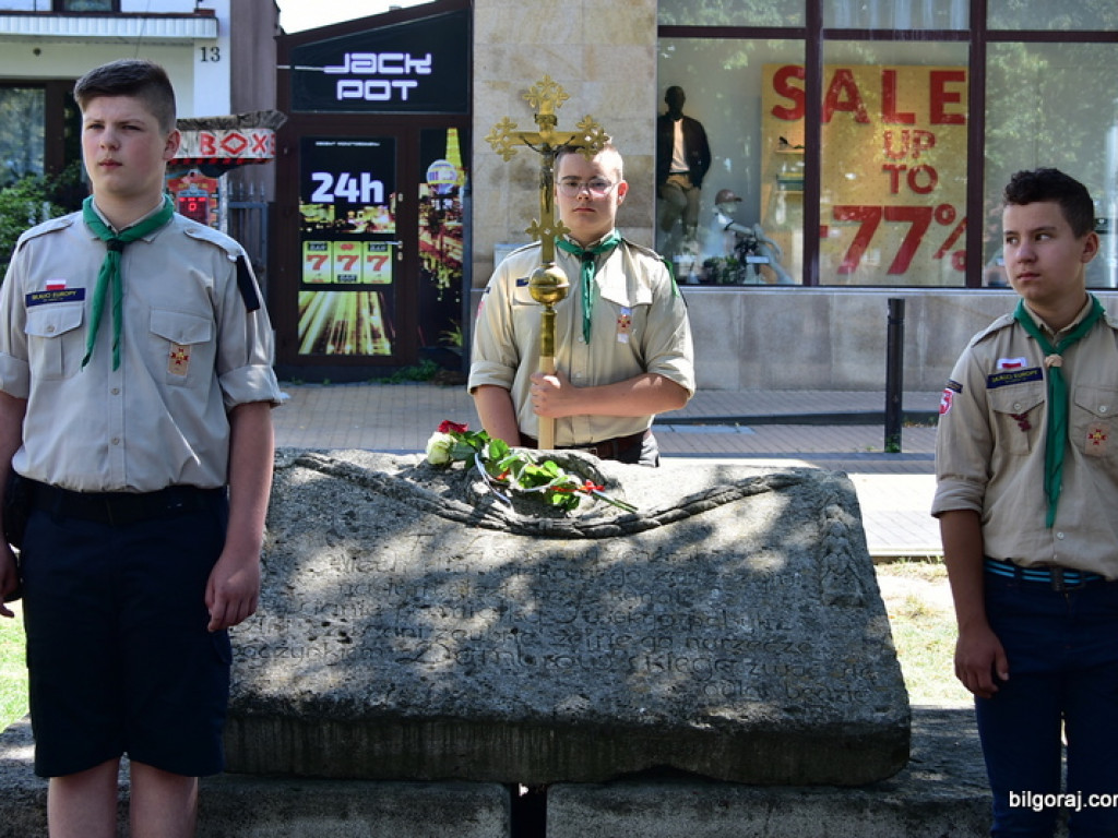265. rocznica urodzin generała Dąbrowskiego i 200-lecie wystawienia mu w Biłgoraju pamiątkowej tablicy (FOTO)